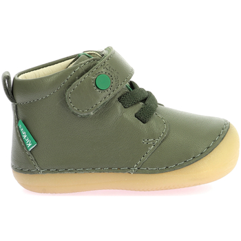 Scarpe Bambino Stivaletti Kickers Sonizikro Verde