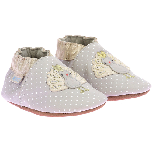 Scarpe Bambina Scarpette neonato Robeez Peacock Season Grigio