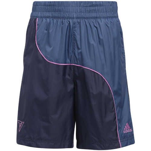 Abbigliamento Bambina Shorts / Bermuda adidas Originals HI0990 Blu