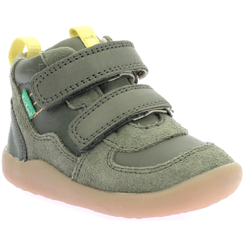 Scarpe Bambino Sneakers alte Kickers Kickfresho Verde