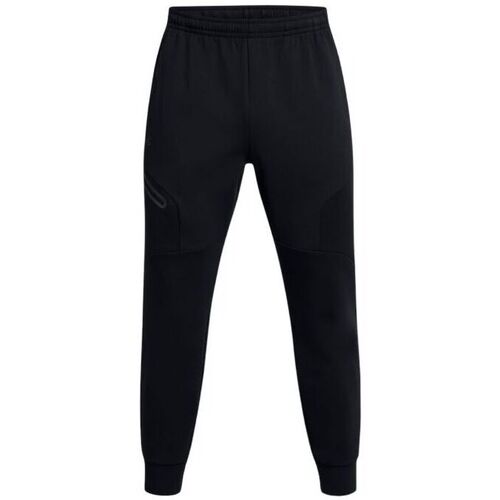 Abbigliamento Uomo Pantaloni da tuta Under Armour Pantaloni Jogger Unstoppable Fleece Uomo Black Nero