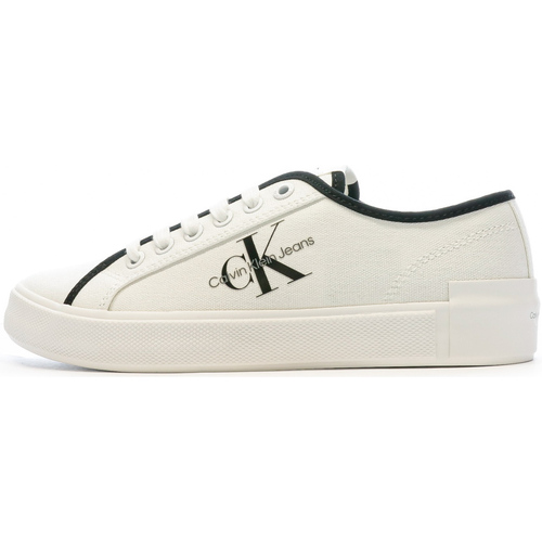 Scarpe Donna Sneakers basse Calvin Klein Jeans YW0YW01453 Bianco