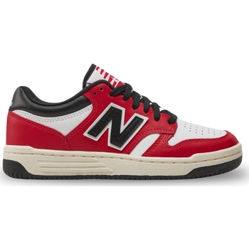 Scarpe Unisex bambino Sneakers New Balance 480 Rosso