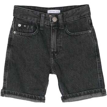 Abbigliamento Bambino Shorts / Bermuda Calvin Klein Jeans  Nero