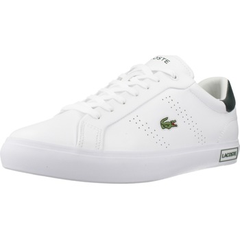 Scarpe Uomo Sneakers Lacoste POWERCOURT 2.0 LEATHER Bianco