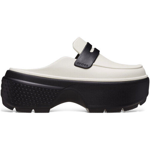 Scarpe Donna Sandali Crocs STOMP LOAFER Bianco