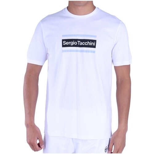 Abbigliamento Uomo T-shirt maniche corte Sergio Tacchini maniche corte 40527 - Uomo Bianco