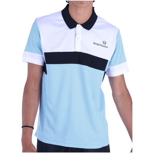 Abbigliamento Uomo Polo maniche corte Sergio Tacchini Polo a maniche corte 40548 - Uomo Bianco