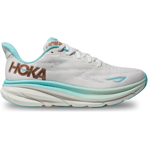 Scarpe Donna Sneakers Hoka one one Clifton 9 Bianco