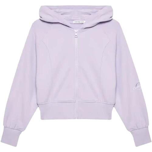 Abbigliamento Unisex bambino Felpe Calvin Klein Jeans  Pastel_Lilac