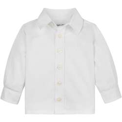 Abbigliamento Bambino Camicie maniche lunghe Calvin Klein Jeans  Bianco