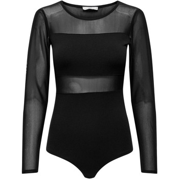 Biancheria Intima Donna Body Only ONLESTHER L/S MESH STOCKING JRS NOOS 15212500 Nero