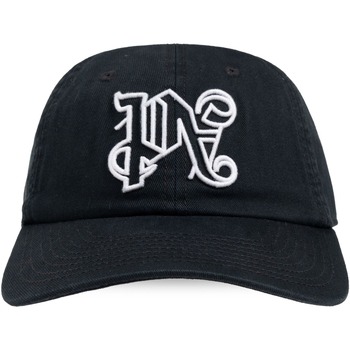 Accessori Donna Cappelli Palm Angels MONOGRAM CAP Nero