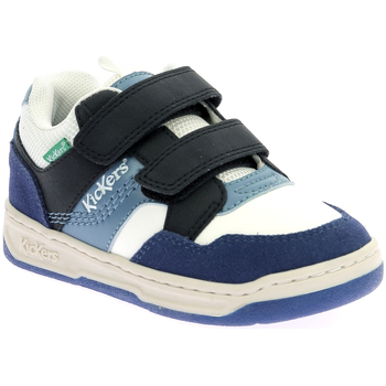 Scarpe Bambino Sneakers basse Kickers Kickbiking Blu