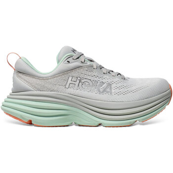 Scarpe Donna Running / Trail Hoka one one W BONDI 8 Grigio