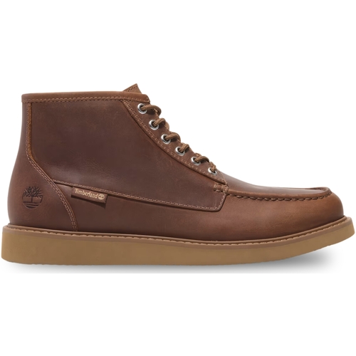 Scarpe Uomo Sneakers Timberland Newmarket Mid Chukka Marrone