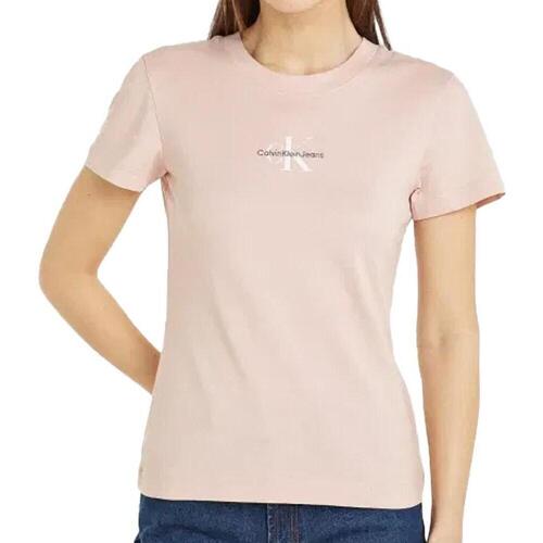 Abbigliamento Donna T-shirt & Polo Calvin Klein Jeans J20J222564 Rosa