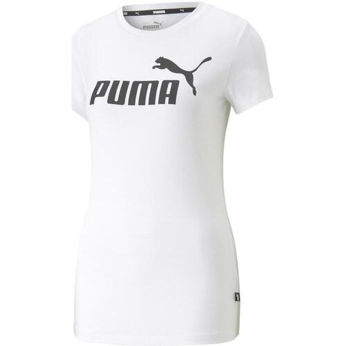 Abbigliamento Donna T-shirt & Polo Puma 673697-02 Bianco