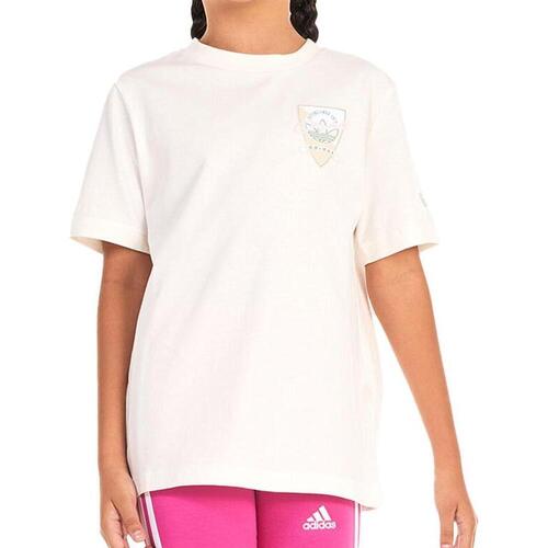 Abbigliamento Bambino T-shirt & Polo adidas Originals IB8456 Beige