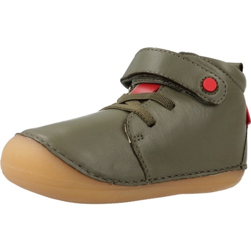 Scarpe Bambino Stivali Kickers SONIZIKRO Verde