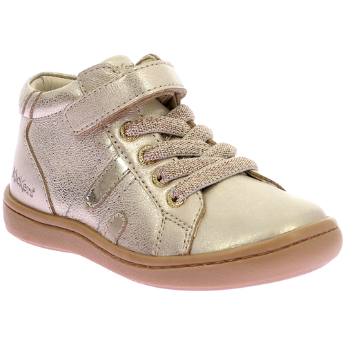 Scarpe Bambina Sneakers basse Kickers Kickpomid Beige