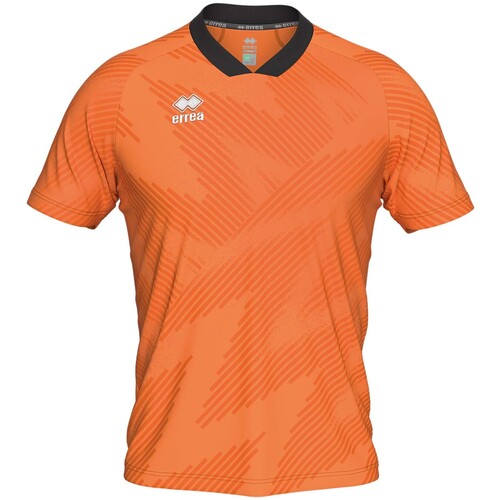 Abbigliamento Uomo T-shirt maniche corte Errea Peter Maglia Mc Ad Arancio_Fluo Arancio