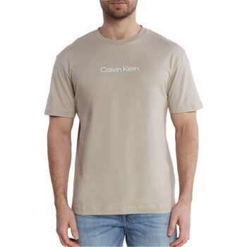 Abbigliamento Uomo T-shirt maniche corte Calvin Klein Jeans maniche corte K10K111346 - Uomo Beige