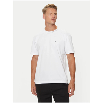 Abbigliamento Uomo T-shirt maniche corte Calvin Klein Jeans maniche corte K10K114091 - Uomo Bianco