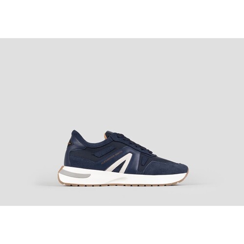 Scarpe Uomo Sneakers Alexander Smith HYDE MAN BLUE 