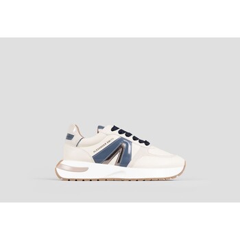 Scarpe Donna Sneakers Alexander Smith HYDE WOMAN IVORY LIGHT BLUE 