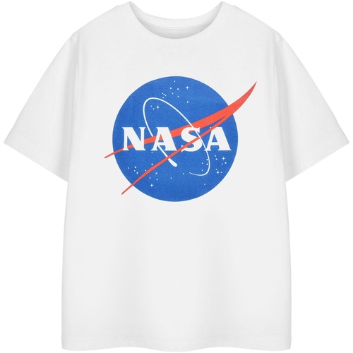 Abbigliamento Bambino T-shirt maniche corte Nasa Classic Bianco