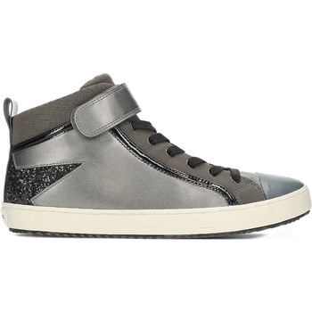 Scarpe Bambina Stivaletti Geox Stivaletti da bambina  kalispera j944gm DK_GREY_BLACK