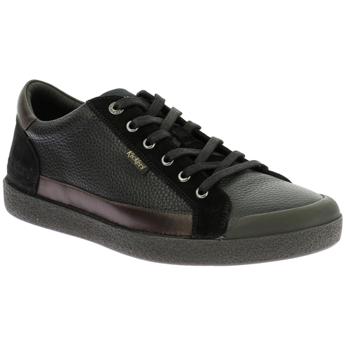 Scarpe Uomo Sneakers basse Kickers Kick Trainer Nero