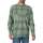 Abbigliamento Uomo Camicie maniche lunghe Edwin Camicia del Millennio Verde