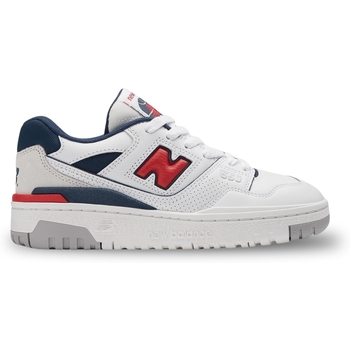 Scarpe Unisex bambino Sneakers New Balance 550 Bianco