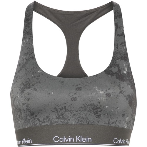 Biancheria Intima Donna Brassiere Calvin Klein Jeans SPORTS BRA Grigio