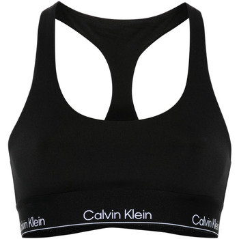 Biancheria Intima Donna Brassiere Calvin Klein Jeans SPORTS BRA Nero