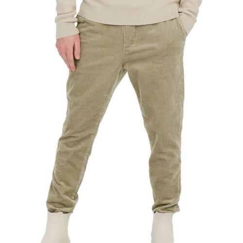 Abbigliamento Uomo Pantaloni Only & Sons  22029007 Beige