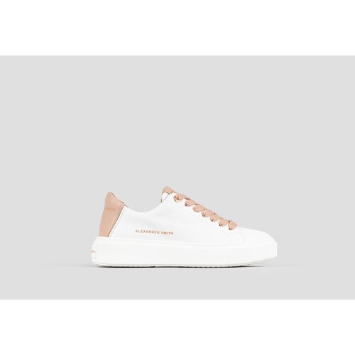 Scarpe Donna Sneakers Alexander Smith LONDON WOMAN WHITE NUDE Bianco