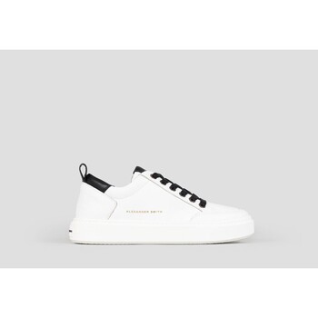 Scarpe Uomo Sneakers Alexander Smith BOND MAN WHITE BLACK Bianco