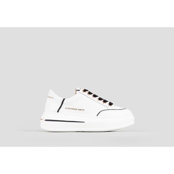 Scarpe Donna Sneakers Alexander Smith LANCASTER WOMAN WHITE BLACK Bianco