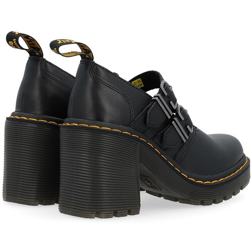 Dr. Martens Scarpa con tacco  Eviee in pelle nera Altri