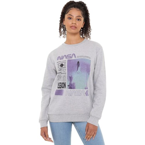 Abbigliamento Donna Felpe Nasa TV2048 Grigio