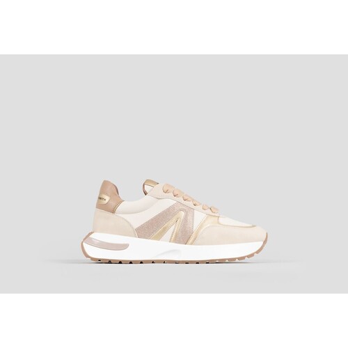 Scarpe Donna Sneakers Alexander Smith HYDE WOMAN IVORY GOLD 