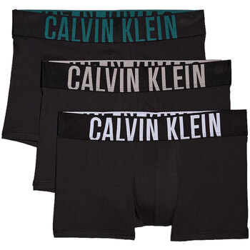 Biancheria Intima Uomo Mutande uomo Calvin Klein Jeans Underwear TRUNK 3PK Nero