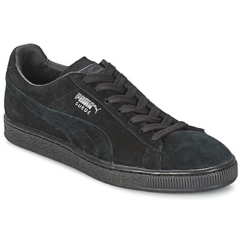 Scarpe Sneakers basse Puma SUEDE CLASSIC Nero / Grigio