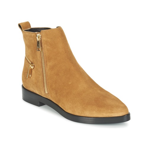 Scarpe Donna Stivaletti Kenzo TOTEM FLAT BOOTS Camel