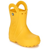 Scarpe Unisex bambino Stivali da pioggia Crocs HANDLE IT RAIN BOOT KIDS Giallo