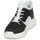 Scarpe Uomo Sneakers basse Bikkembergs FIGHTER 2022 LEATHER Nero / Bianco