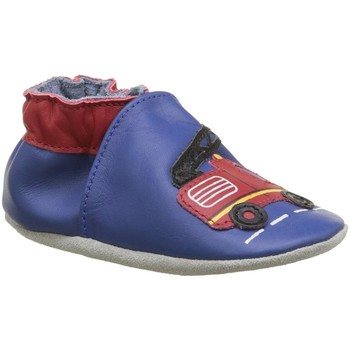 Scarpe Bambino Pantofole Robeez FIRETRUCK Blu